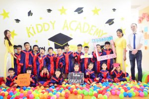 Kỷ niệm tốt nghiệp của học sinh Kiddy Academy
